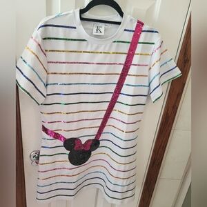 NWOT Ellory Kate Disney Sequin Dress